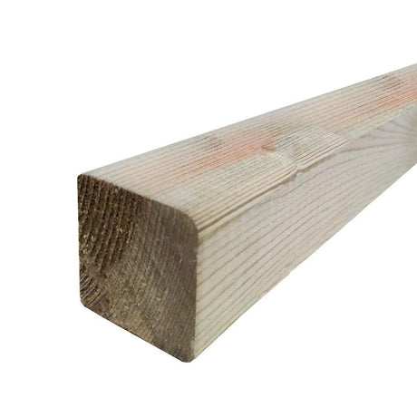 47mm x 50mm Treated Sawn Carcassing Timber 3600mm (2'' x 2'') - Builders Emporium