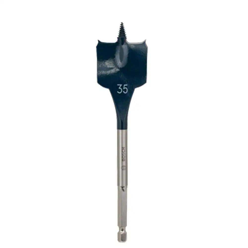 BOSCH 2608595499 35mm SelfCut Flat Speed Spade Bit - Builders Emporium