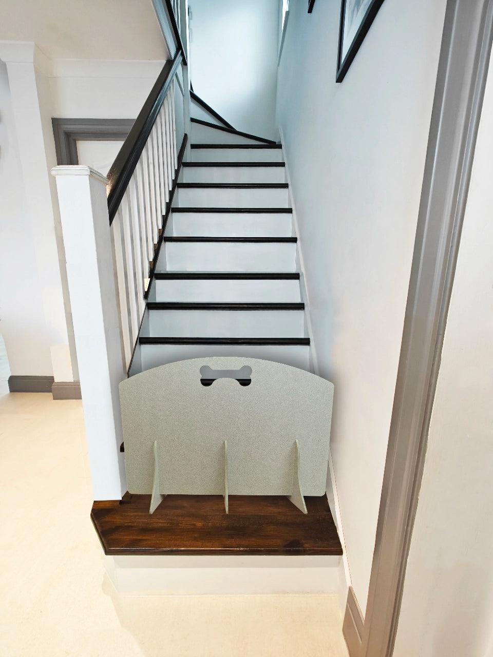 Dog Stopper Dog Gate Pet Barrier For Stairs, Patio, Indoors, Puppy Blocker 75cm x 54cm - Builders Emporium