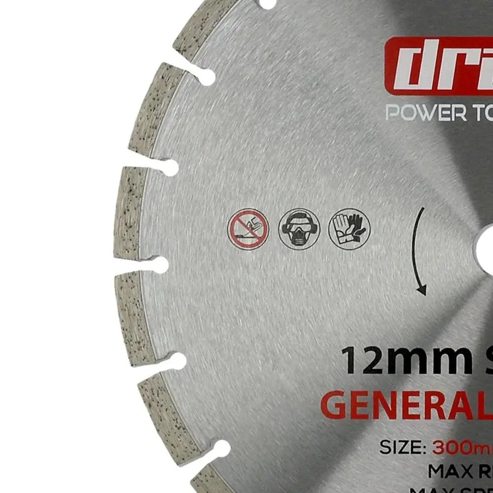 Draak 300mm x 20mm General Purpose Cutting Disc - Builders Emporium