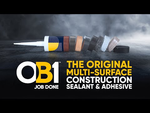 OB1 Clear Sealant & Adhesive Multi-Surface 290ml
