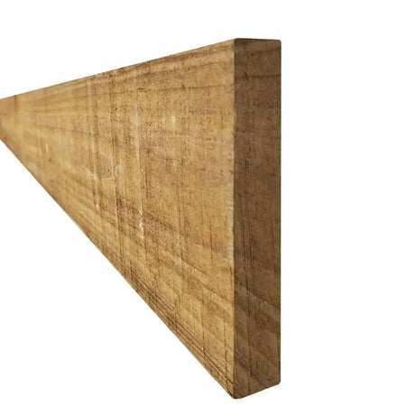 1.83m Wooden Brown Gravel Board Treated 22mm x 150mm 6ft - Builders Emporium