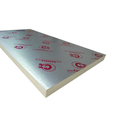 150mm Celotex XR4150 PIR Insulation Board 1200mm x 2400mm (2.88m2 / Board) - Builders Emporium