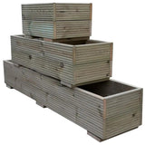 1800mm x 300mm x 400mm Swedish Pressure Treated Wooden Decking Planter - Builders Emporium