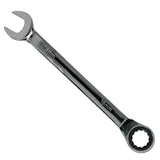 18mm Ratchet Spanner Steel Fixed Head Gear Open End & Ring Draak