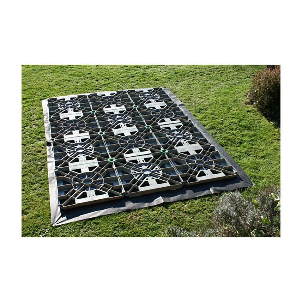 6x4 Hawklok Plastic Garden Shed Base - Builders Emporium
