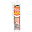 Everbuild General Purpose Silicone Black Sealant | Builders Emporium