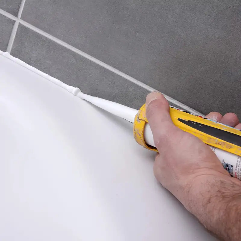 Everbuild General Purpose Silicone Black Sealant Application | Builders Emporium