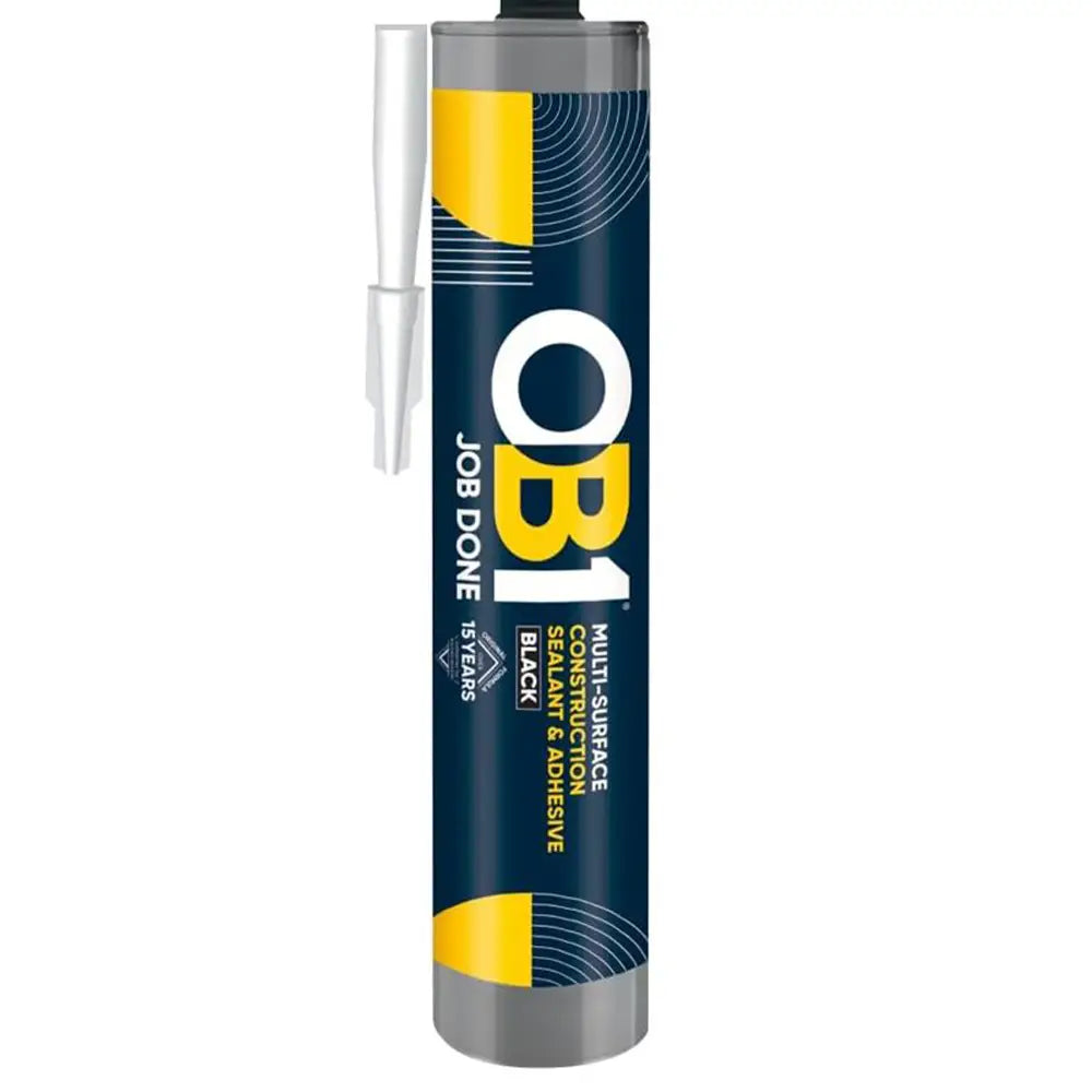 OB1 Black Sealant & Adhesive 290ml – Builders Emporium