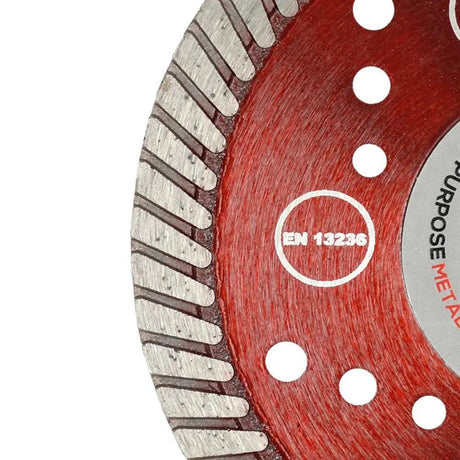 Draak 115mm Turbo Diamond Multi Purpose Cutting Disc 4.5 Inch - Builders Emporium