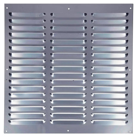 Draak 12x12 Aluminium Louvre Ventilator 300mm x 300mm - Builders Emporium