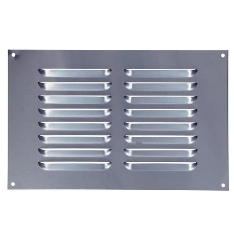 Draak 9x6 Aluminium Louvre Ventilator 225mm x 150mm - Builders Emporium