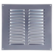 Draak 9x9 Aluminium Louvre Ventilator 225mm x 225mm - Builders Emporium