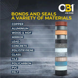 OB1 Multi-Surface 290ml Sealant & Adhesive - Clear - Builders Emporium